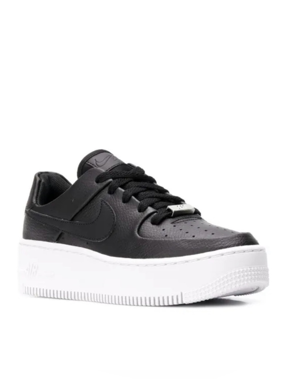 Nike Air Force 1 Sage Black and White Low Top Sneakers Size 8 New in Box